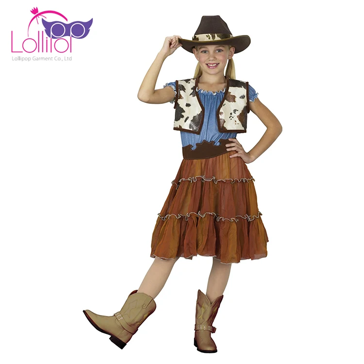 Wholesale cowboy costume party kids cowboy dress up costumes