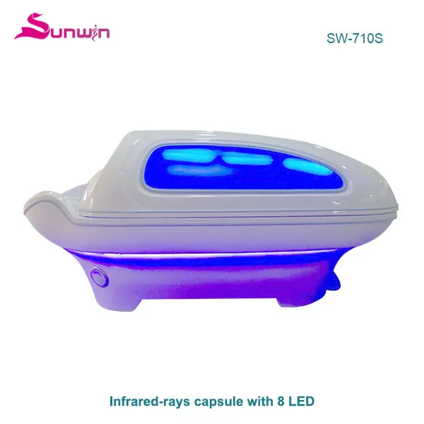 Hottest Far infared sauna Ozone detox heat energy seated capsules hotel equipment