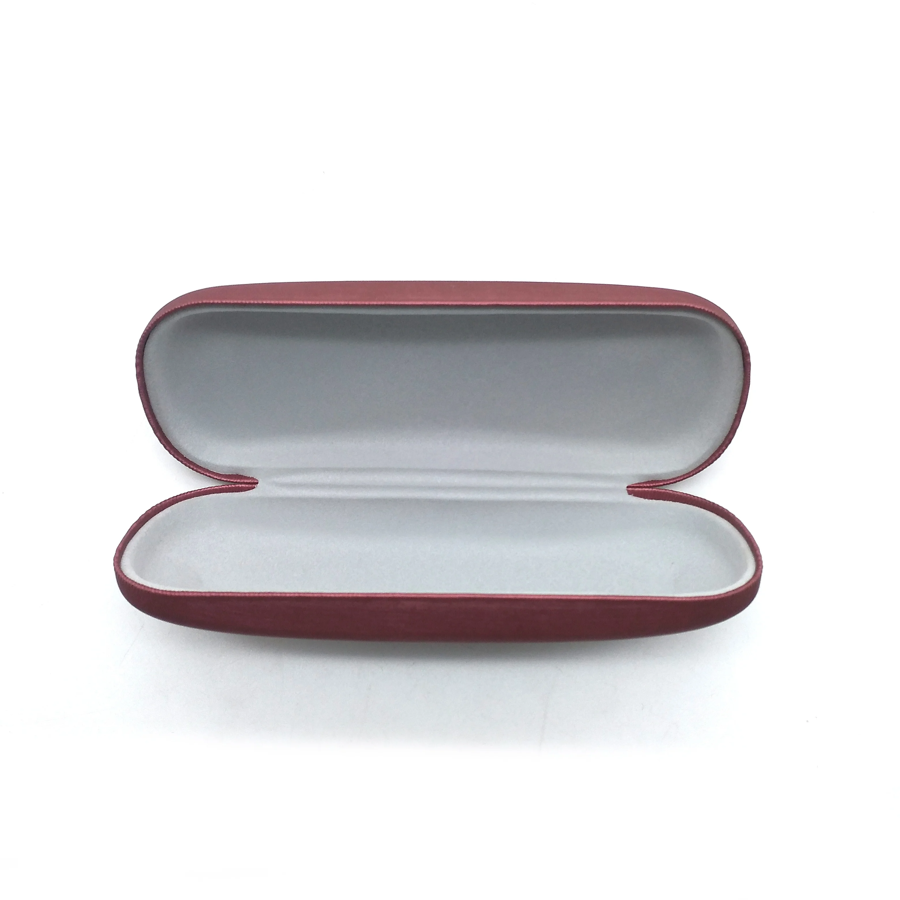 wholesale PU leather personalized hard metal glasses Case