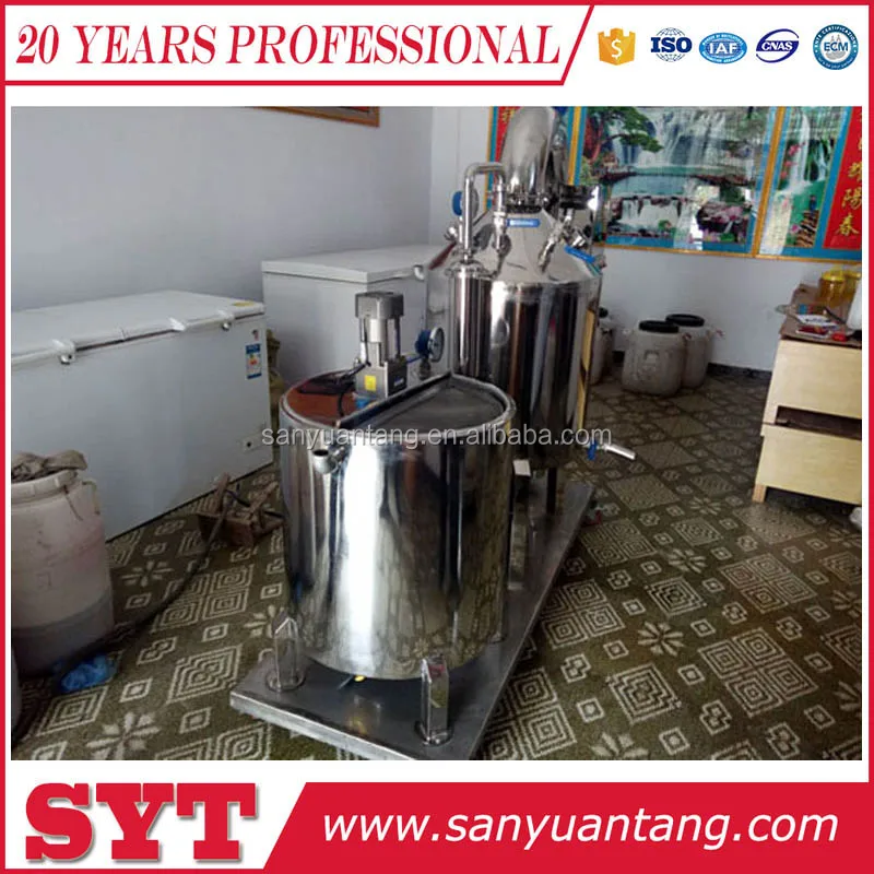 FM600 low temperature vacuum bee extractor honey processing machine
