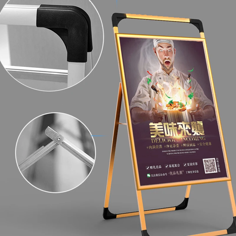 Доска для дорожного покрытия, знак тротуара, распашная рама, уличная сэндвич-доска, знак тротуара