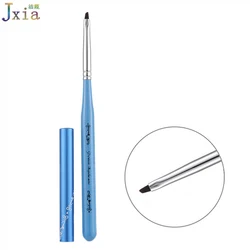 2018 Jiexia New Trending Nail Art Pen Dotting Drawing Painting UV Gel Liner Polish Brush with Metal Cap