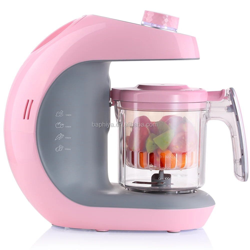 Mechanical baby food processor/ blender/Steamer