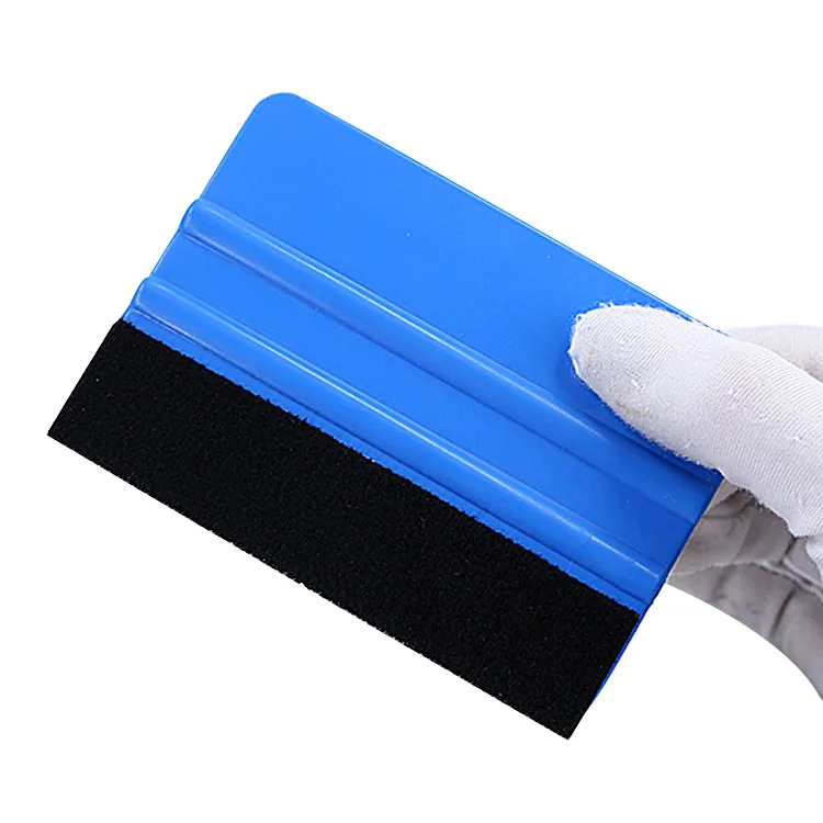 
Eco-Friendly Wool Felt floor squeegee felt Wrap Tool rubber Scraper wool window 3m felt Edge squeegee 