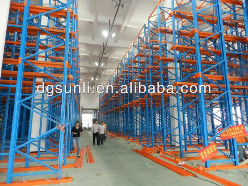 Steel Wireless Remote Control Storage Radio Shuttle Racking for Warehouse