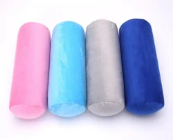 custom PVC flocking round shape back pillow outdoor travel health pillow inflatable sex positions love pillow