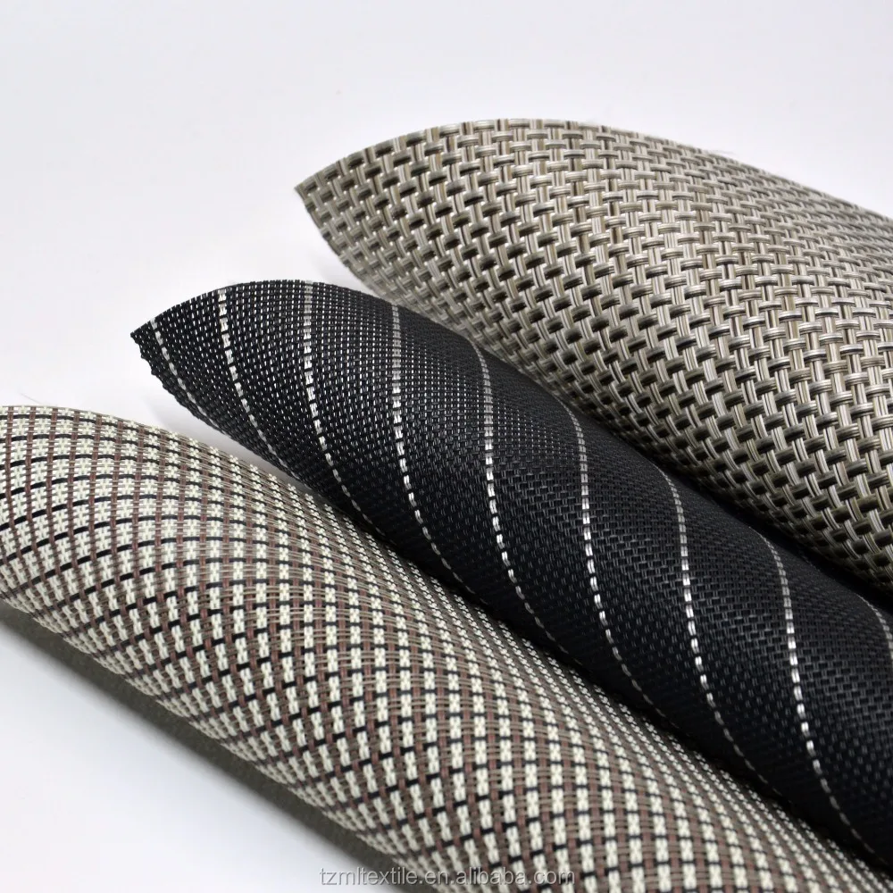 PVC woven mesh fabric for beach chair,PVC woven mesh fabric