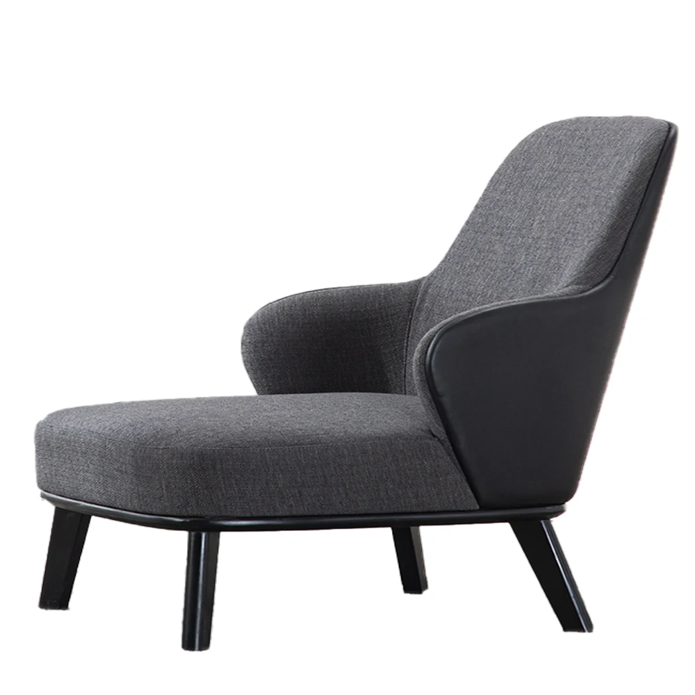 David hl-6032 Living Room Furniture Fashionable  Leather Accent Tub  Club Chair