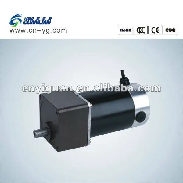 высокий крутящий момент низкой скорости 12v двигатель постоянного тока