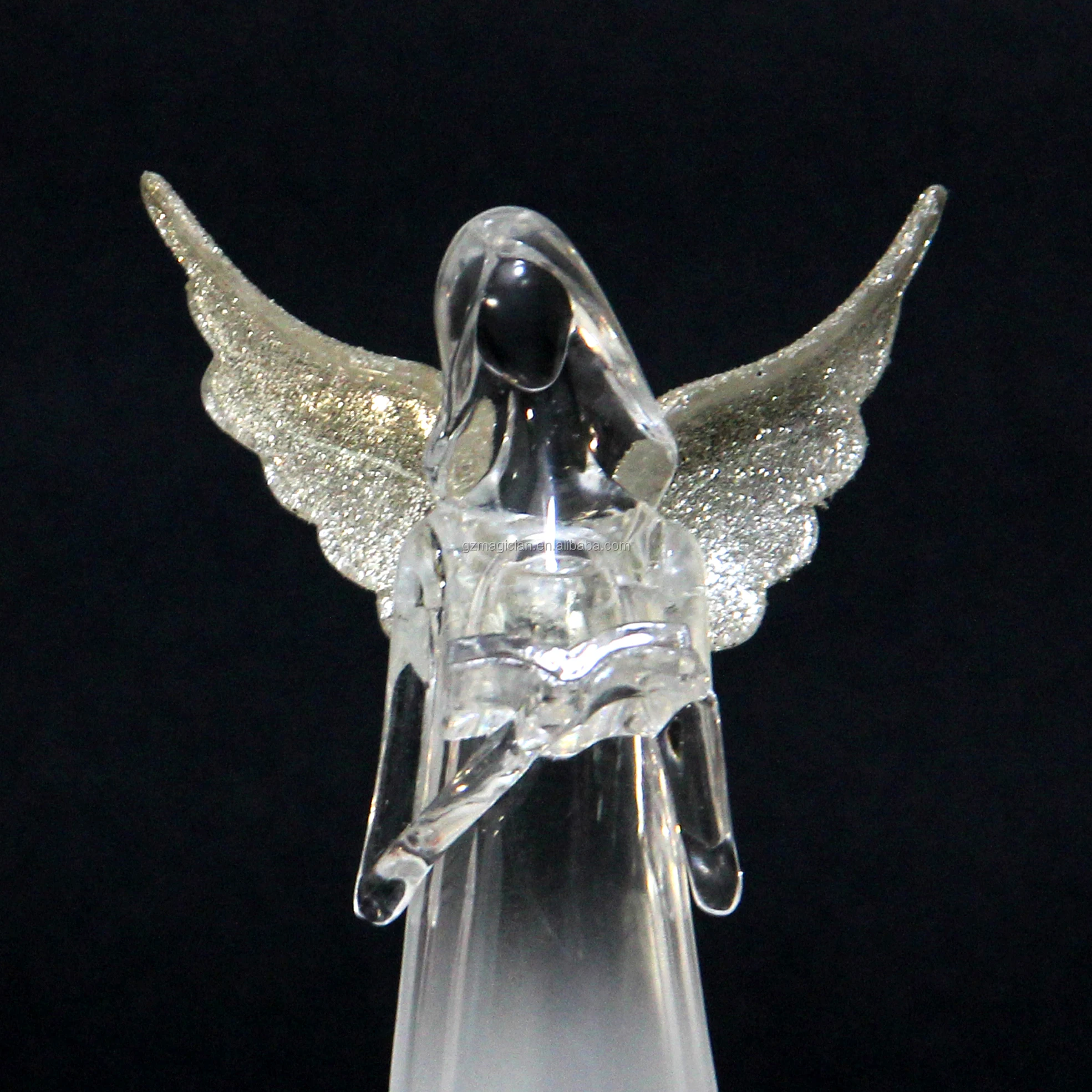 
battery operated sexy fairy and angel statue with led lights angels figures for home decorations 