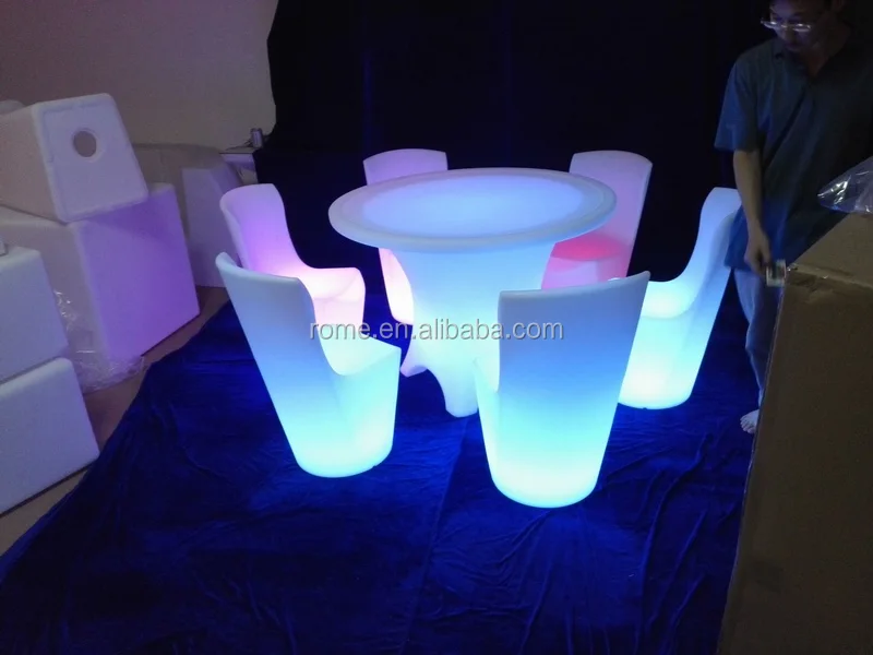 Most Selling Product in Alibaba outdoor furniture manila Led Luxury Chair And Sof for sale