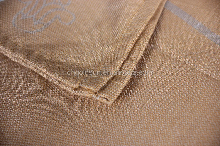 Jacquard Flame Retardant airline modacrylic blanket for Hotel Travel