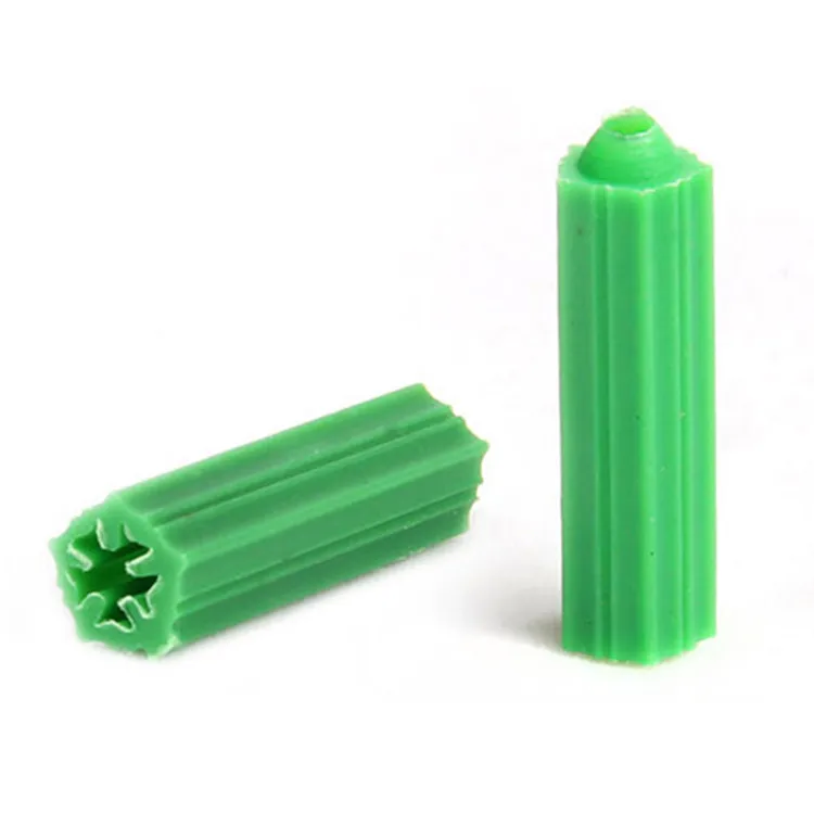 Green Expanding Plastic Anchor Wall Plug