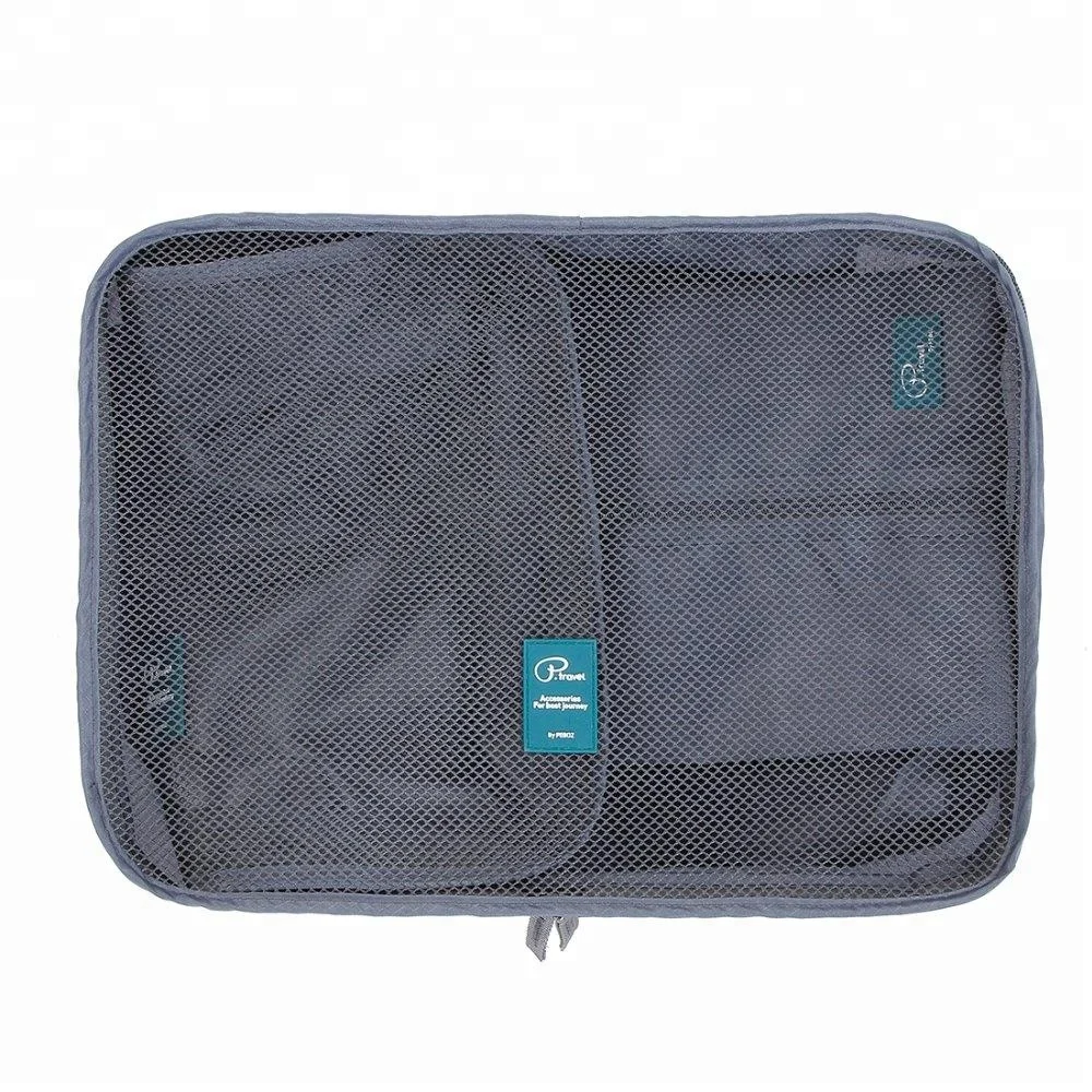P.travel multiple size 6pcs storage organizer travel packing cubes
