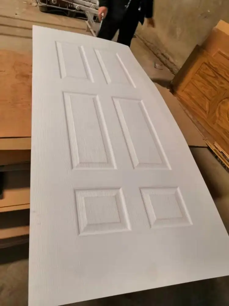 white painting MDF door skin
