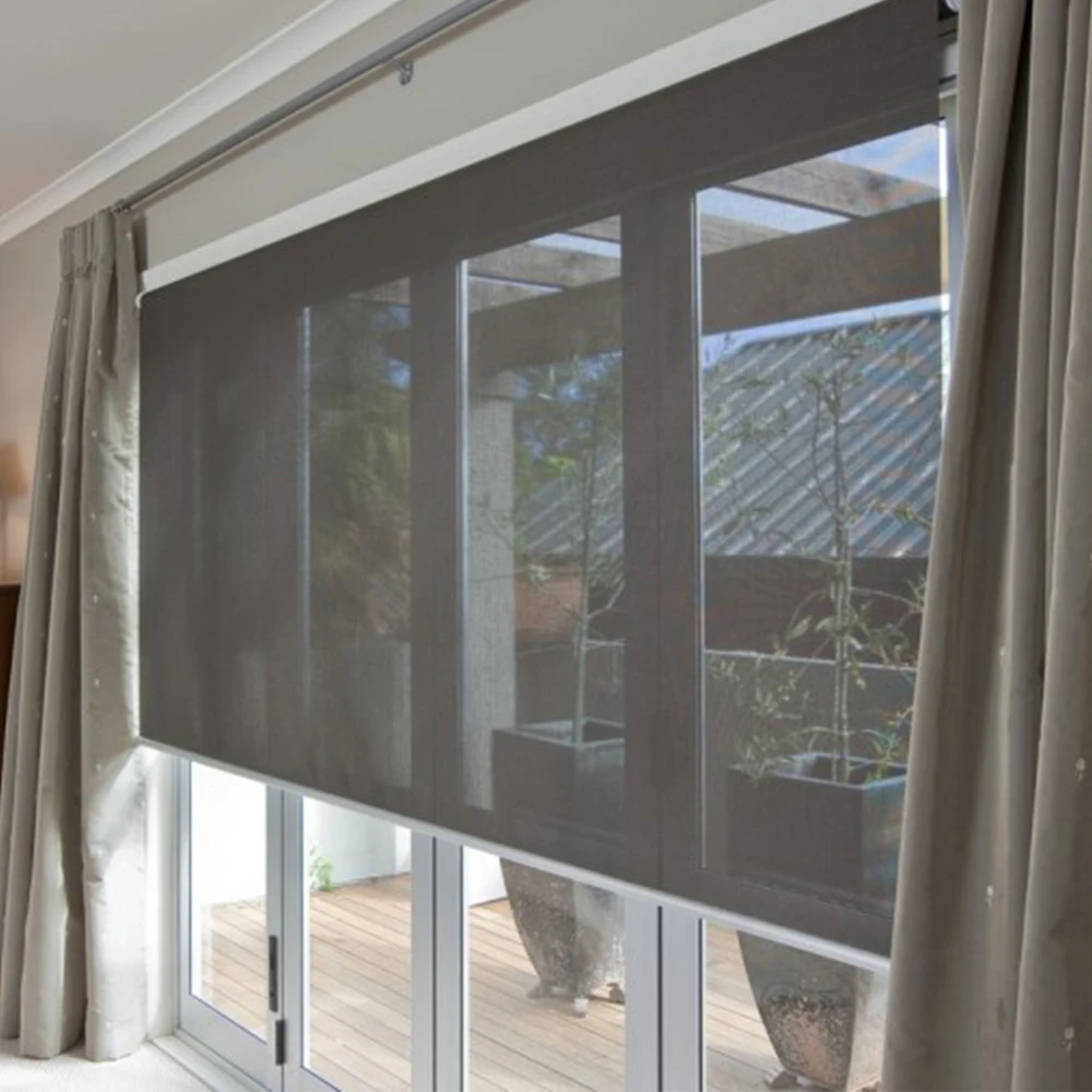 Factory Customized Roller Blinds Wholesale Electric Roller Blinds With Electrical Motor