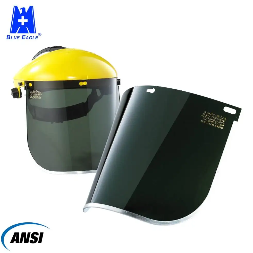 ANSI Industrial equipment UV protection face visor