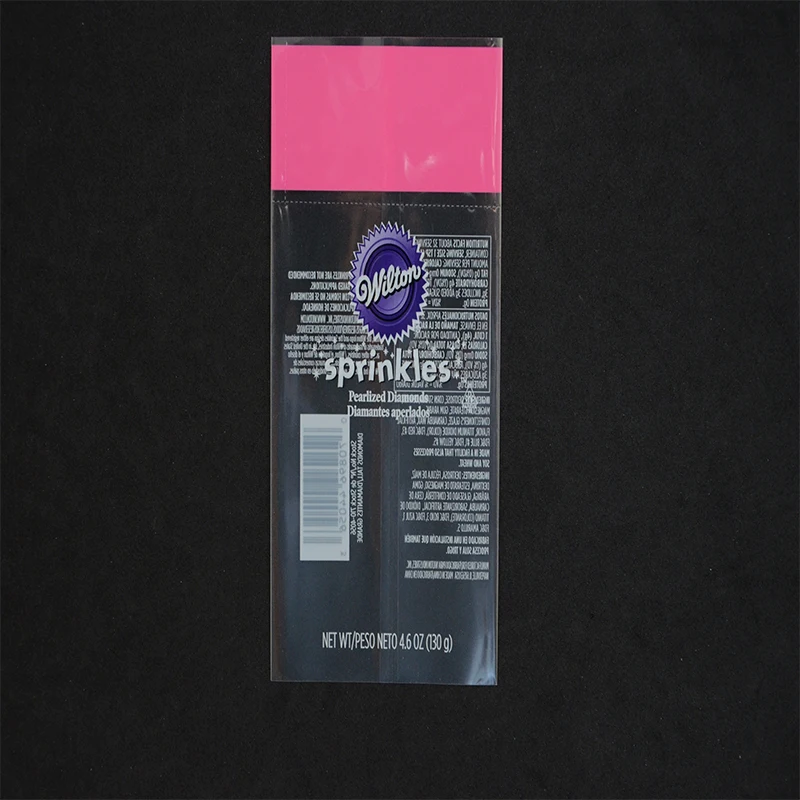 Sugar coffee scented creamer lavender packing plastic packaging empty sachet poly opp package bag