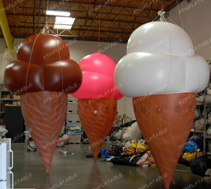 2024 Hot Sale inflatable snow cone, inflatable ice cream cone for advertising
