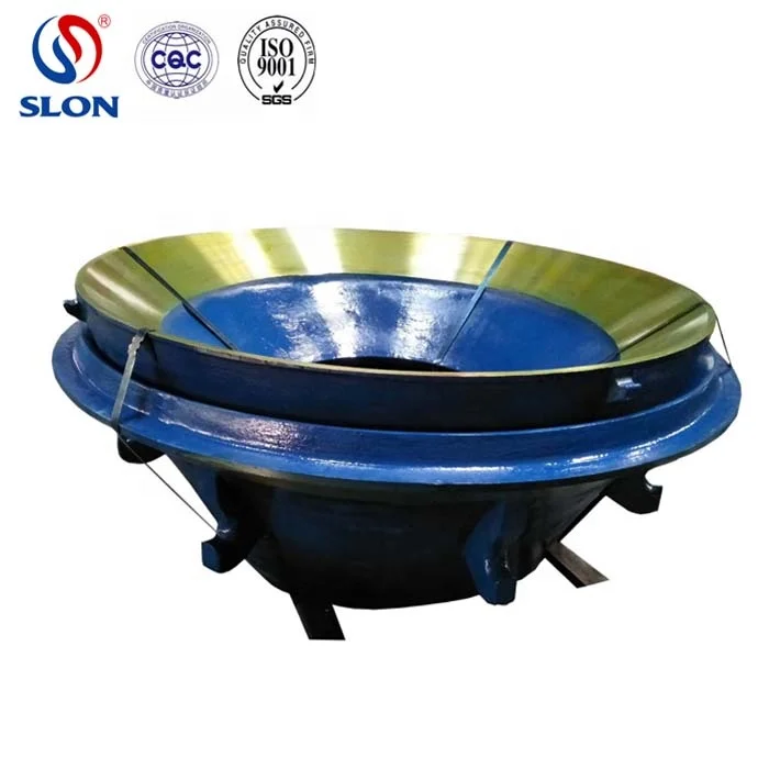 Manganese steel 4830-6501 bowl liner and 5013-7001 mantle for  2FT 3FT 4FT 5 .5FT 7FT cone crusher