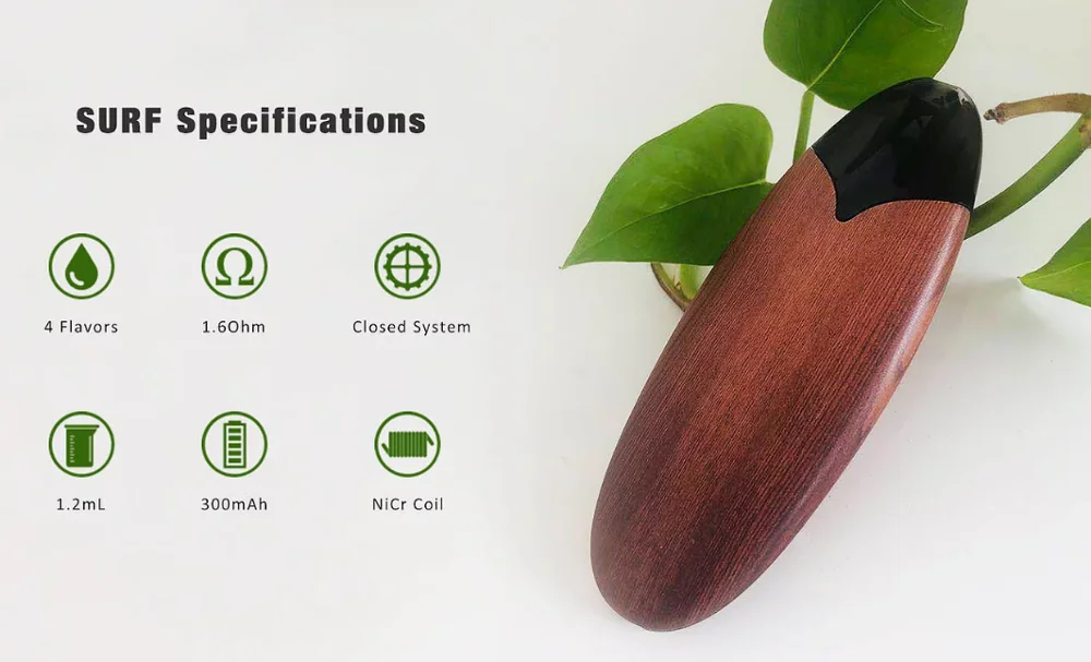 Новые продукты, встроенный картридж Kangertech для серфинга с батареей 300 мАч, предварительно заполненный картридж 1,2 мл