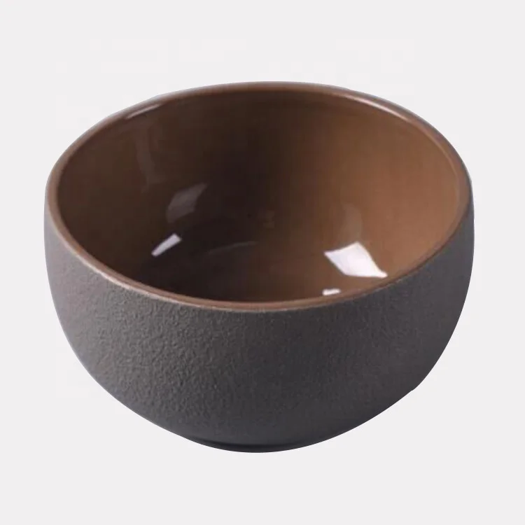 Черная керамическая чаша маття ручной работы оптом