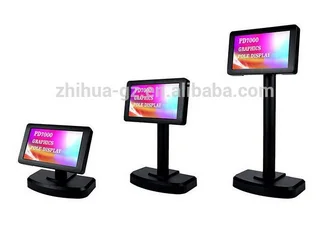  TFT дисплей клиента для PD7000 точки продажи pos VFD allin one system