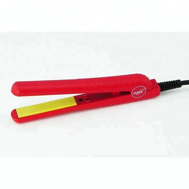 
Portable Convenience Mini Car Charger Hair Straightener Flat Iron Colorful Iron 