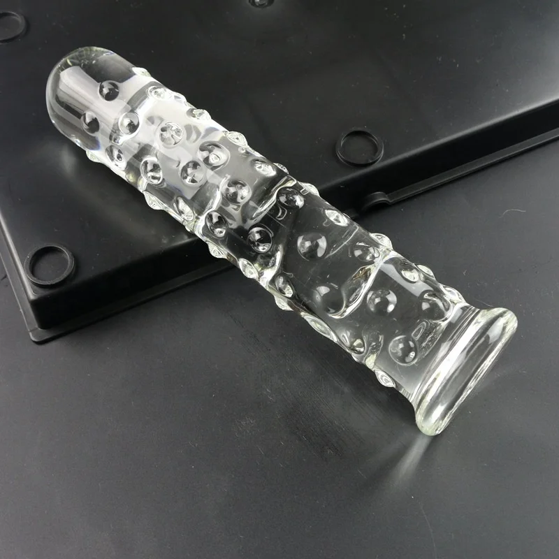 Crystal Handmade Giant Glass Dildo Female Masturbation Toys for Women