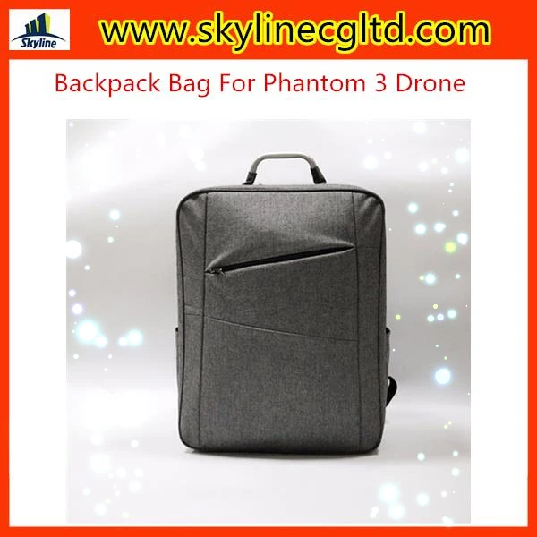 In stock Backpack bag waterproof bag Portable Case With Foam Box for DJI Phantom 3  Drones
