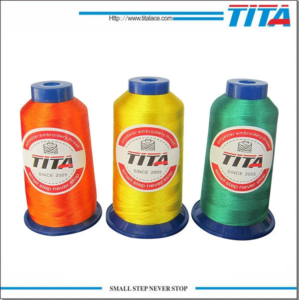 40 Weight 100 Polyester Embroidery Machine Thread 5000Yds Hilo de Bordar Poliester