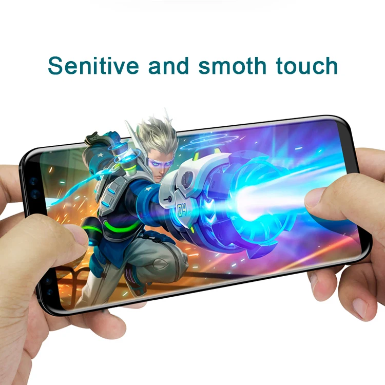 3D Case Friendly Full Glue Glass For Samsung Galaxy S9 Plus Tempered Glass Screen Protector