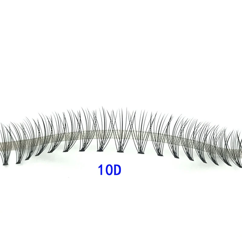 
60pcs individual eyelash extension cluster bundles false eyelash extension tray 