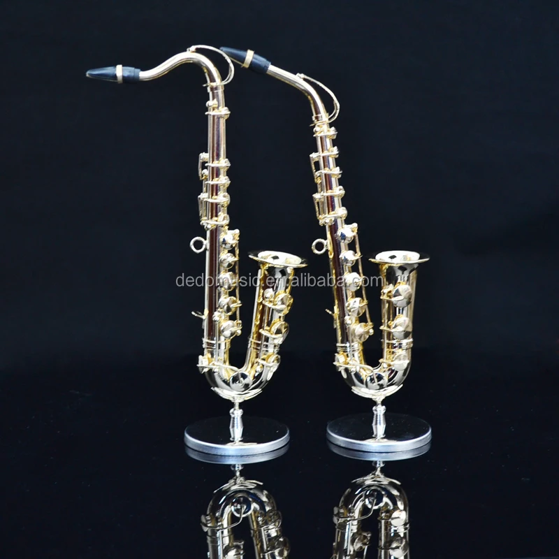 Dedo Music 2015 Namm Show Good quality Goldplated Mini Tenor saxophone