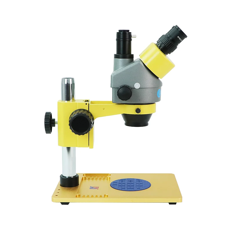 Metal Anti Temperature Working Base Trinocular Simul Focal PCB Repair Microscope