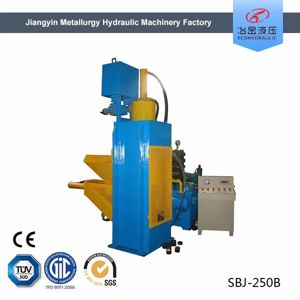 Металлолом брикет утюг, пресс-машина
