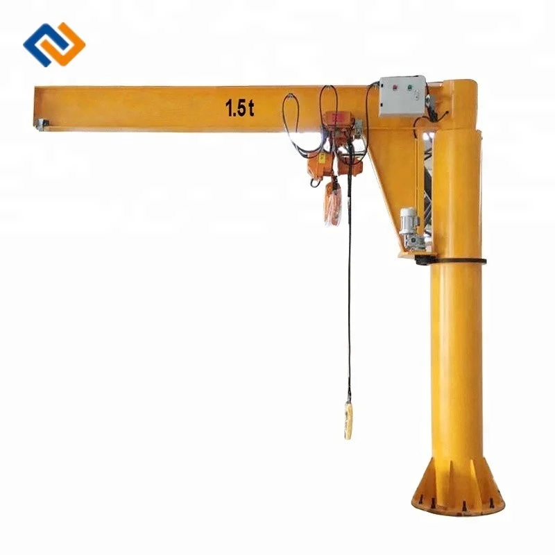 Factory price High quality 270 degree rotate floor mounted Cantilever crane