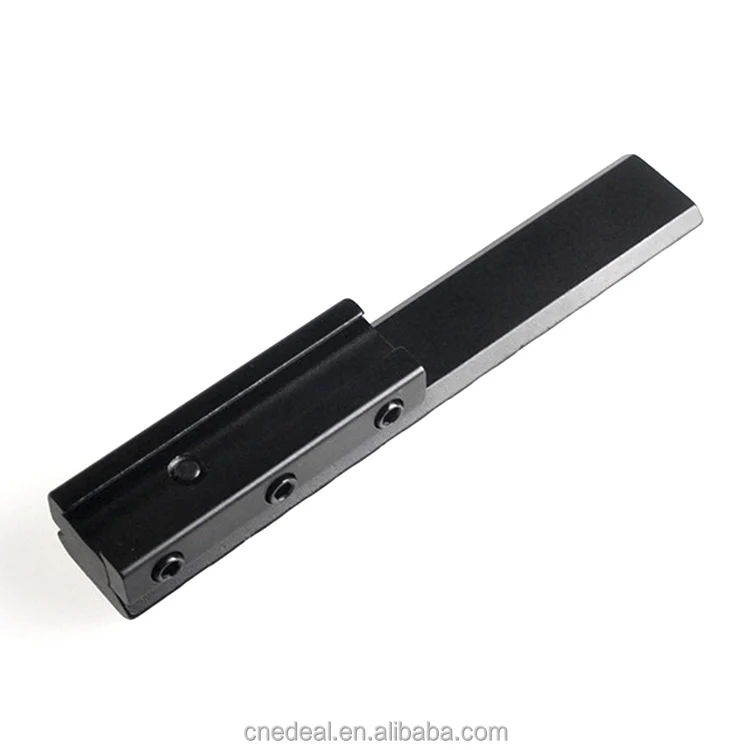 Jialitte J011 11 Slot Scope Base Low Profile Dovetail to Picatinny Rail Adaptor Dovetail to Weaver Adaptor Mount