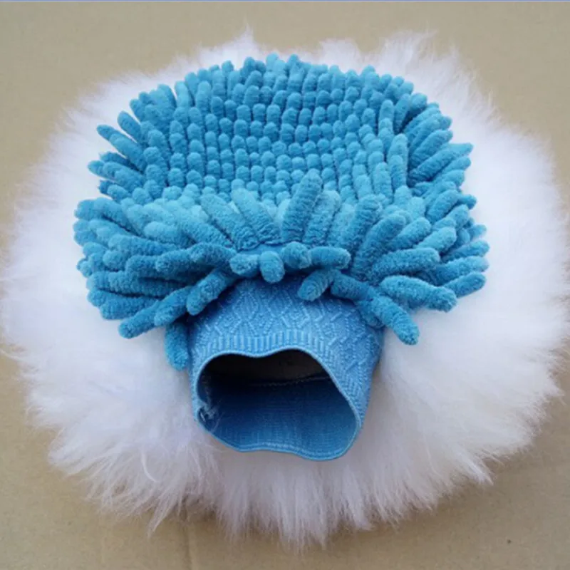 High quality cleaning gloves car wash mitt with microfiber
