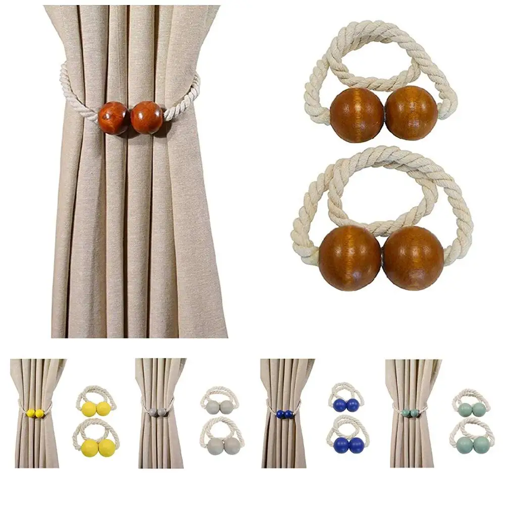 Home decor  decorative Magnetic Curtain Buckle Tieback Tie Back Holdback Curtain tieback