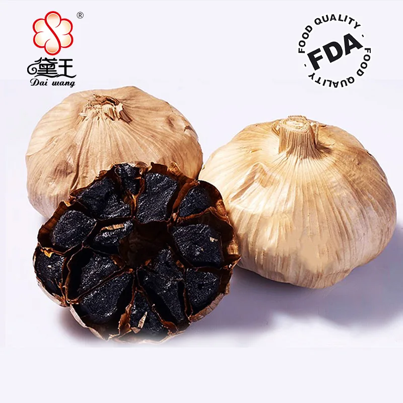 Dehydrated Organic Whole Bulb Black Garlic  for Improve Immunity System