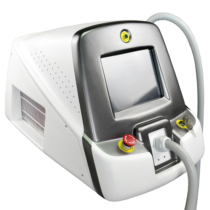Fiber coupled diode laser hair removal machine