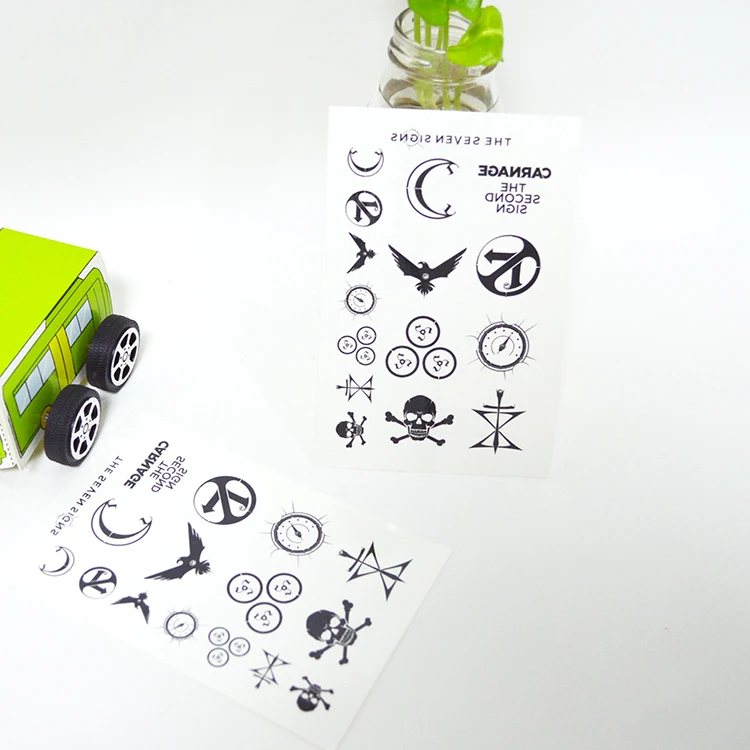 Henna Sticker Tattoo Customized Metallic Butterfly Temporary Arm Tattoo Decorative Girl Woman Butterfly Stickers