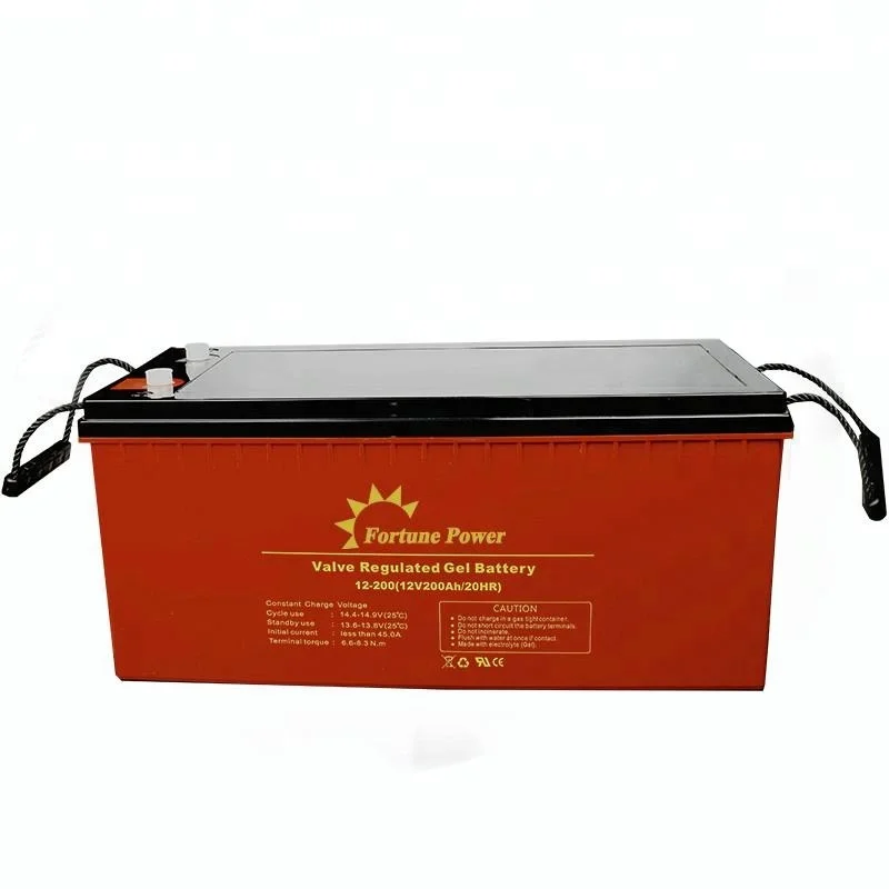 
Maintenance Free solar battery 12V200AH used for solar power system 