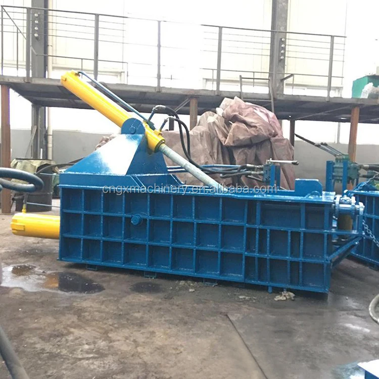 
Automatic Hydraulic Scrap Metal Baler Machine Aluminium Dross Press Baler 