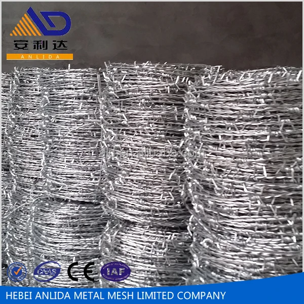 2020 Cheap price  Galvanized Barbed Wire Manufacturer in China ISO for sale