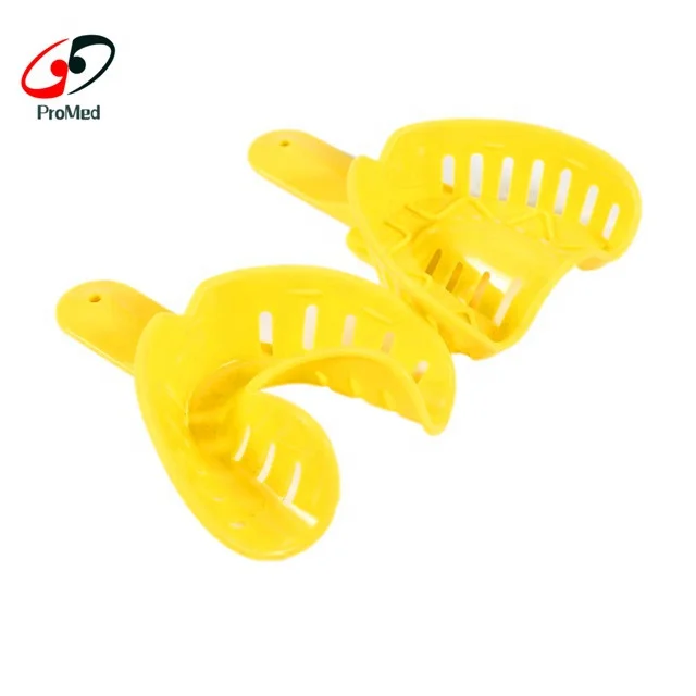 Hot Sale Colorful Disposable Plastic Dental Impression bite Trays set