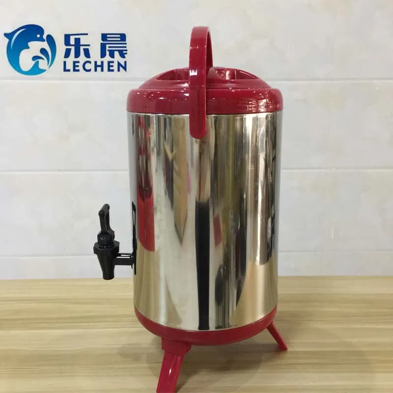 Оборудование для кофейни, коммерческая емкость для молока и чая из нержавеющей стали, Теплосберегающая емкость, изоляционная емкость для молока и чая