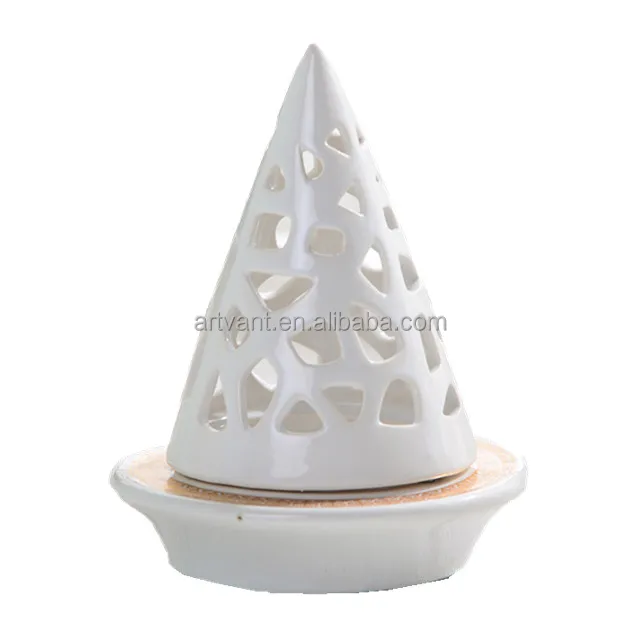 Middle Eastern Incense burners Storage Box Creative Ceramic Incense Burner Box Pyramid Ceramic Incense Burner Boxes
