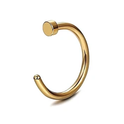 Быстрая отправка Wish Ebay 316L стальное уникальное кольцо для носа с шпилькой